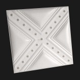 Quality 3D Leather Panels Faux-Leahter Glue UP Tiles One square meter(set of 6)  #A19444502