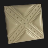 Quality 3D Leather Panels Faux-Leahter Glue UP Tiles One square meter(set of 6)  #A19444502 - Image 2