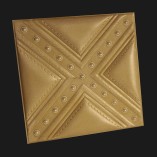 Quality 3D Leather Panels Faux-Leahter Glue UP Tiles One square meter(set of 6)  #A19444502 - Image 3