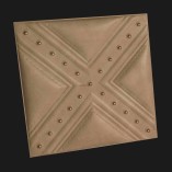 Quality 3D Leather Panels Faux-Leahter Glue UP Tiles One square meter(set of 6)  #A19444502 - Image 9