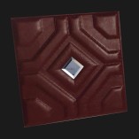 Quality 3D Leather Panels Faux-Leahter Glue UP Tiles One square meter(set of 6)  #A19444520 - Image 8
