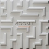 3D Textured Wall Panel 3D Wall Panels(set of 12) #B2855011