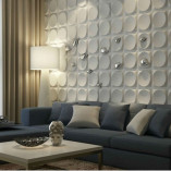 3D Laminated PVC Design Textured Wall Panels Material 1 Box 32 Sq.Ft(set of 12) #B1855004 - Image 2