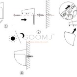 $19 for a Motion or Sound Sensor Solar LED Lights #L1219004 - Image 6