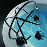 Post Modern Brass Bathroom Sink Faucet #W1583013 - Image 3