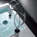 Post Modern Brass Bathroom Sink Faucet #W1583013 - Image 2
