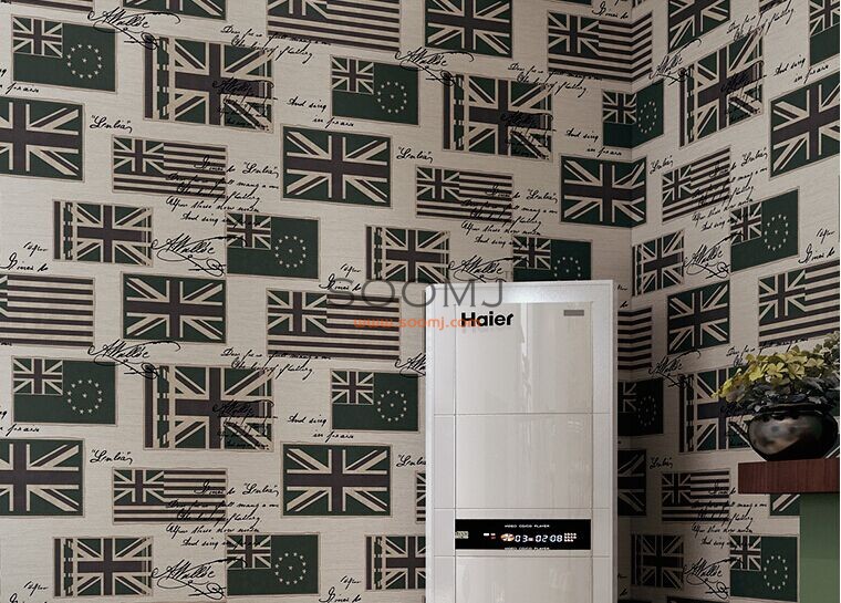 American Retro Wallpaper COLOURS