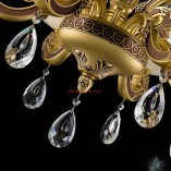 European Style Luxury Zinc Alloy Crystal Chandelier #U1CH0005 - Image 5