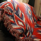 Pure Organic Cotton Throw Blanket, Tuck Knit Throw, Soft, Lightweight, Eco-friendly #G1TB380012 - Image 3
