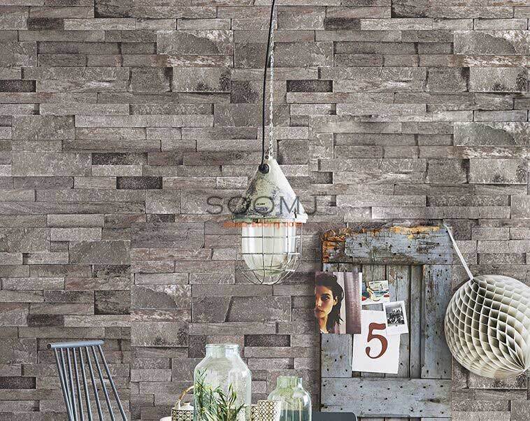 Brick Stone Effect Wallpaper