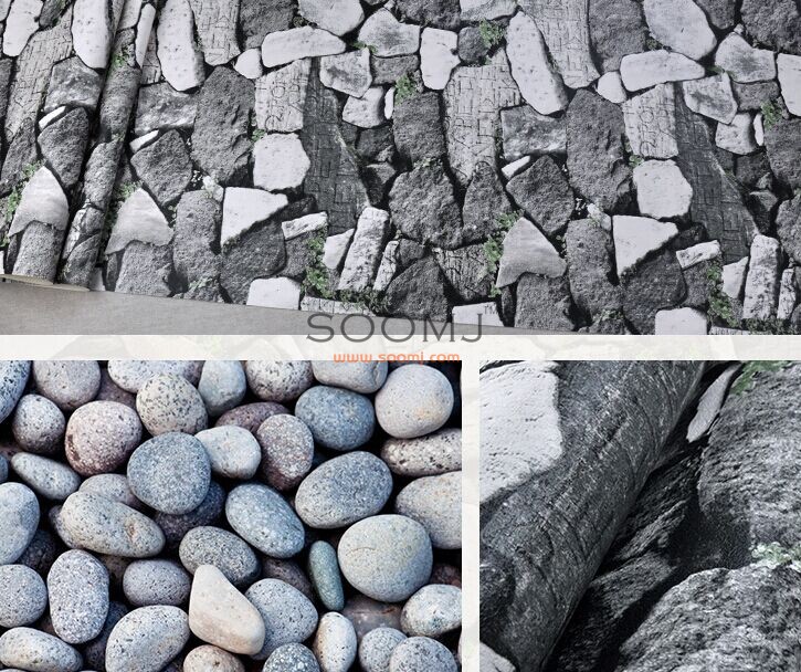 Brick Stone Effect Wallpaper