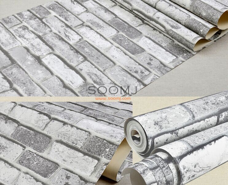 Brick Stone Effect Wallpaper