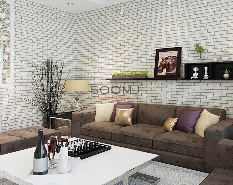 Brick Stone Effect Wallpaper