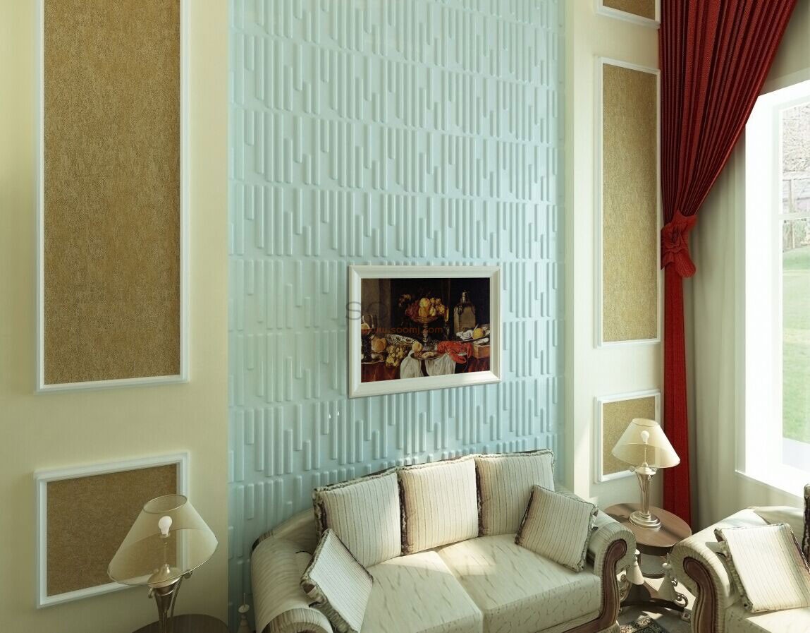 » Decorative Interior 3D Wall Panels Textured Wall Decor Designs (set ...