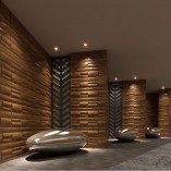 Decorative Interior 3D Wall Panels Textured Wall Decor Designs (set of 12) #B3855014